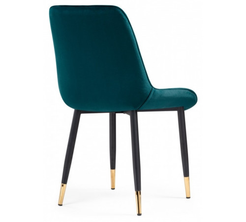 Стул Seda-1 green / black / gold