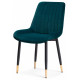 Стул Seda-1 green / black / gold