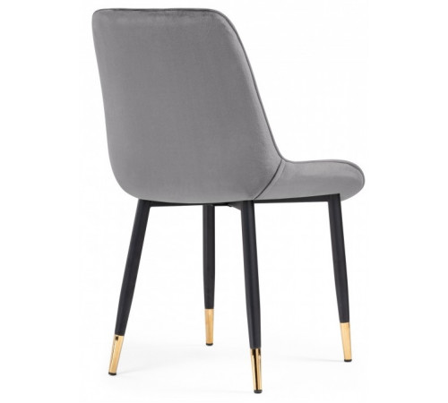 Стул Seda-1 dark gray / black / gold