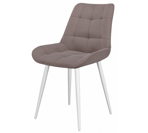 Стул DikLine 206М B5 LATTE, ножки белые
