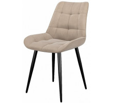 Стул DikLine 206М B03 BEIGE, ножки черные