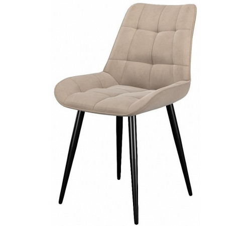 Стул DikLine 206М B03 BEIGE, ножки черные