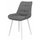 Стул DikLine 206М B22 GREY, ножки белые