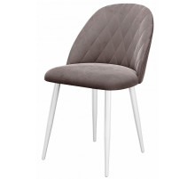 Стул DikLine 302 B5 LATTE, ножки белые