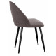 Стул DikLine 302 B5 LATTE, ножки черные