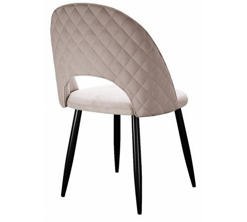 Стул DikLine 217 B03 BEIGE, ножки черные