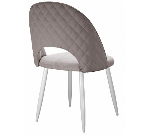 Стул DikLine 217 B5 LATTE, ножки белые