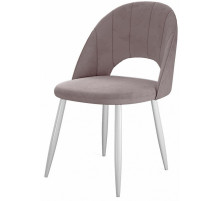 Стул DikLine 217 B5 LATTE, ножки белые