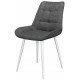 Стул DikLine 206М PRADO5 GREY, ножки белые