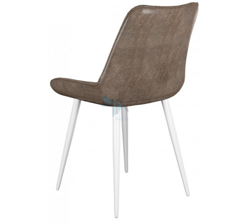 Стул DikLine 206М PRADO6 CAPPUCCINO, ножки белые