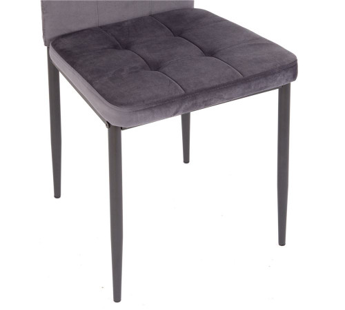 Стул С-1004 WINDY (Dark Grey velvet)