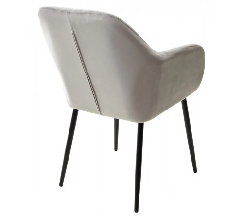 Стул ALABAMA BLUVEL-03 LIGHT GREY, велюр