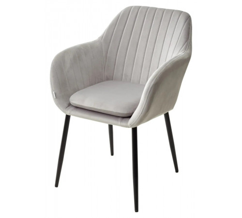 Стул ALABAMA BLUVEL-03 LIGHT GREY, велюр
