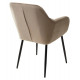 Стул ALABAMA BLUVEL-40 BEIGE, велюр