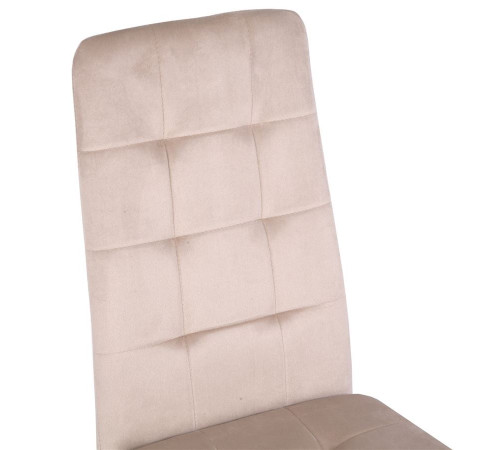 Стул С-1004 WINDY (Beige velvet) ноги бежевые