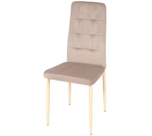 Стул С-1004 WINDY (Beige velvet) ноги бежевые