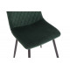 Стул С-1225-1 MILTON (Green velvet)