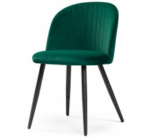 Стул Gabi 1 dark green / black