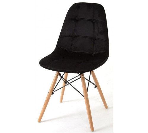 Стул 301K /Alex soft (B-4) Black Velvet