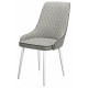 Стул DikLine 305 B22 GREY /ножки белые