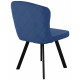 Стул DikLine 219 поворотный, B8 BLUE, ножки черные
