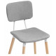 Стул Klint gray / wood