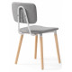 Стул Klint gray / wood