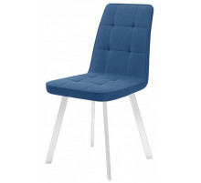 Стул DikLine 207 B8 BLUE /ножки белые