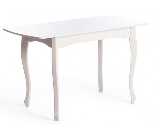 Стол Катерина Прованс/CATERINA PROVENCE  бук, мдф, 100/130x70x75 см, Ivory white