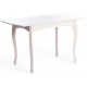 Стол Катерина Прованс/CATERINA PROVENCE  бук, мдф, 100/130x70x75 см, Ivory white