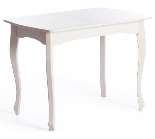 Стол Катерина Прованс/CATERINA PROVENCE  бук, мдф, 100/130x70x75 см, Ivory white