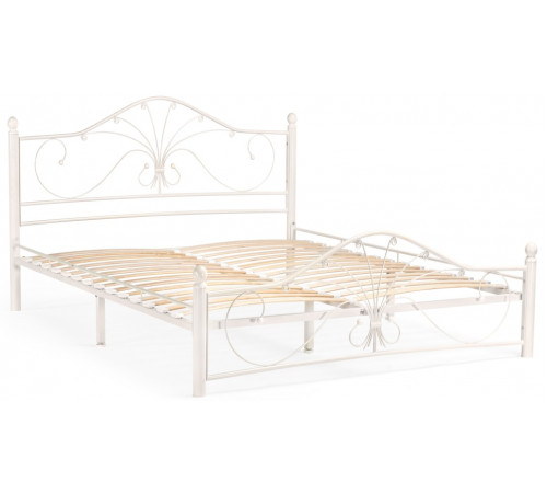 Кровать Мэри 2 160х200 белая