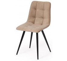 Стул CHILLY (mod. 7095-1) бежевый barkhat 5/черный каркас