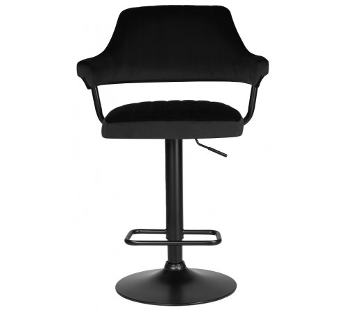 Стул барный DOBRIN CHARLY BLACK/LM-5019_BlackBase черный велюр (MJ9-101)