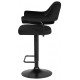 Стул барный DOBRIN CHARLY BLACK/LM-5019_BlackBase черный велюр (MJ9-101)