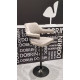 Стул барный DOBRIN CHARLY BLACK/LM-5019_BlackBase серый велюр (MJ9-75)