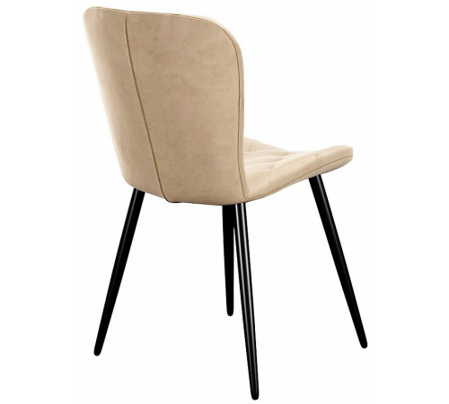 Стул DikLine 303 B03 BEIGE, ножки черные