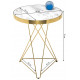 Стол Milena white/gold