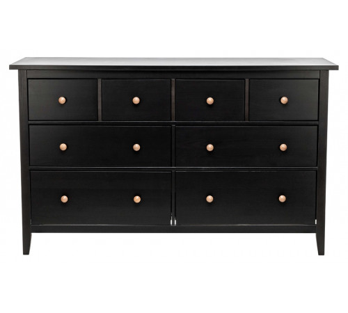 Комод Leset Мира 08 черный