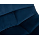 Стул барный DOBRIN TAILOR BLACK BlackBase-LM синий велюр (MJ9-117)