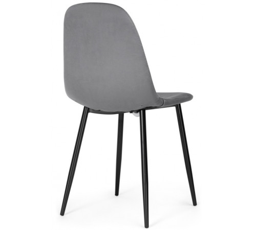 Стул Lilu dark grey / black