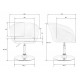 Кресло DOBRIN EDISON  / арт. LM-8600_ChromeBase черный PU