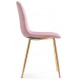 Стул Dabl light purple/ gold