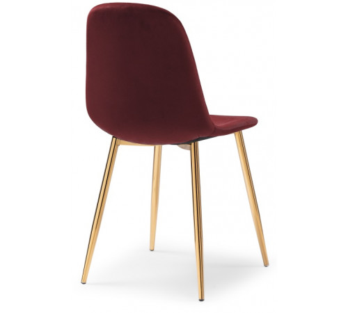 Стул Dabl wine red / gold