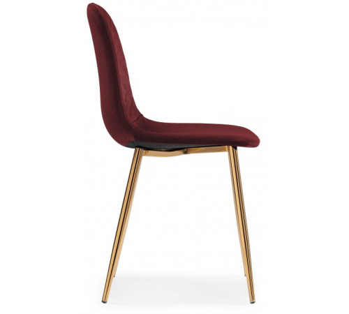 Стул Dabl wine red / gold