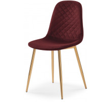 Стул Dabl wine red / gold