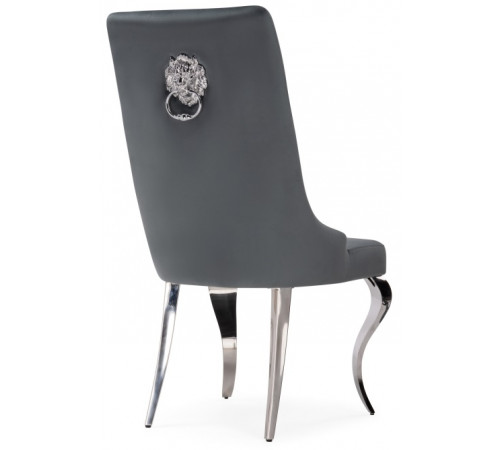 Стул Viki dark grey / steel