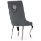Стул Viki dark grey / steel
