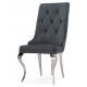 Стул Viki dark grey / steel
