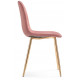 Стул Dabl pink / gold